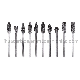  3X6mm Double Grain Tungsten Steel Grinding Head Rotary Burr Drill Bit Milling Cutter Head