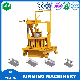  Mobile Hand Operated Portable Concrete Hollow Solid Block Brick Making Machine for Sale