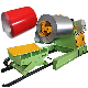 Decoiling with 6 Tons Hydraulic Decoiler Slitter Recoiler with Loading Car Leveling Machine Uncoiler Decoiler