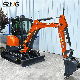 Free Shipping Mini Escavator CE/EPA Kubota China Wholesale Used Small Digger 1.2 Ton 2.5 Ton 3 Ton 3.5 Ton Excavator Prices with Closed Cabin for Sale manufacturer