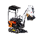 800 Kg Small Garden Digging Machine/Hydraulic Pump Micro Digger Excavators