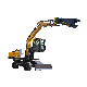 Mobile Demolition Shear Cut Machine Hydraulic Scrap Metal Cutter Steel Cutting Shear for Excavator