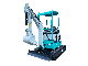  Efficient Mini Excavator with Yanmar 14.6kw Diesel Engine