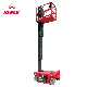 Hm0608e Hered Lifting Equipment Aerial Work Platform Vertical Mast Lift manufacturer