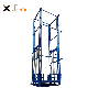 Warehouse Guide Rail Cargo Lift Platform Freight Elevator Price for Sale