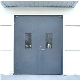 Powder Coated Anti Theft Steel Theft-Proof Main Entrance Flush Security Emergency Door manufacturer