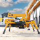 Full-Electric Single Shop Crane Loading Capacity 1 Ton Counter Balance Workshop Floor Crane Shop Crane manufacturer