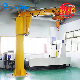  Workshop Heavy Duty 3 Ton 5 Ton 7.5 Ton 10 Ton Pillar Column Mounted Arm Slewing Jib Crane with Cantilever Rotation for Machine Shop