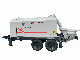 High Quality 40m3/H 50m3/H 80m3/H 90m3/H Diesel Concrete Pump with Mixer manufacturer