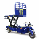  China 2 Seat Foldable Cargo Electric Tricycle