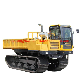 6ton Rubber Track Dumper with Body Box Rotated Crawler Truck Dumper