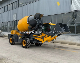 3.5m3 Articulated Chassis Mini Small Mobile Self Loading Concrete Cement Mixer