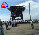  Jetty Use Double Truck Bulk Cargo Dedusting Loading Unloading Hopper