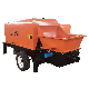  CE Certificated Construction Machinery Diesel Electric Portable Small Mini Stone Cement Mixer Piston Mortar Grouting Machine Concrete Pump