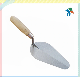 Wholesale Concrete Tools Carbon Steel Blade Bricklaying Trowel with Wooden Handle 5", 6", 7", 8"