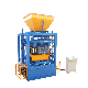 Qtj4-24 Fly Ash Concrete Cement Interlocking Hollow Brick Block Cutting Making Machine Price