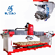 One Year Warranty Laser Bridge Saw with Cutting Head 45 Degree Tilting