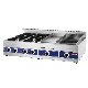 Sample Customization 4 Burners Gas Range Gas Griddle Gas Grill with Multifunction (HGR-64GL) manufacturer