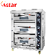 Astar Gas 3 Deck 6 Trays Pizza Oven Bakery Equipment Baking Oven