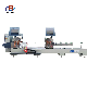 Two Heads CNC Control Double Mitre Saw Cut PVC Aluminum Window Door Machine for 45 Degree