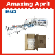  Automatic Catch Type Case Packer Carton Box Packing Machine for Food, Household Paper & Medicine Product