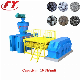  Chemical/mineral powder two piston hydraulic mechanical double roller briquetting press