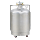 Stainless Steel 100L Cryocan Liquid Nitrogen Self Pressure Tank Chemical Storage Tank Containers