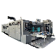 Carton Box High Speed Printing Slotting with Folding Gluing Bundling Machine Inline