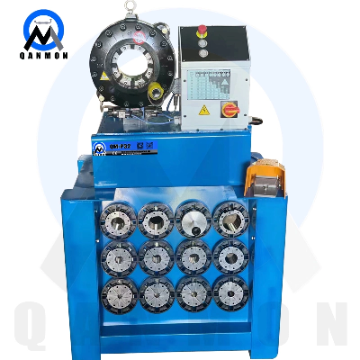 2inch 6 Wire 1/8-2" 2.1/2" 4 Wire Hydraulic Hose Crimping Machine CE ISO High Pressure Pipe Crimper Press Machine P32 Steel Cable/AC/Bake/Iron/Metal Tube Dx68