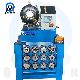 2inch 6 Wire 1/8-2" 2.1/2" 4 Wire Hydraulic Hose Crimping Machine CE ISO High Pressure Pipe Crimper Press Machine P32 Steel Cable/AC/Bake/Iron/Metal Tube Dx68