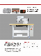 Sk 204-105A Top and Bottom Feed Single/Double Needle Computer Pattern Sewing Machine