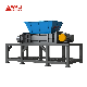 Multifunctional Double Shaft Metal Scrap Tyre Wood Can Iron Barrel Shredder