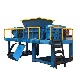 Stable Electric Two Shaft Shredder Series Waste Scrap Metal Plastic Shredder Machine manufacturer