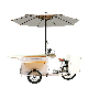 Business 3 Wheeled Ice Cream Cargo Bike Electric Pedal Bicycle Street Mobile Vending Truck Coffee Kiosk Catering Food Cart manufacturer