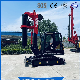 Micro Piling Foundation Hydraulic Drilling Rig for 5-10m Depth