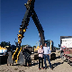 Excavator Clamshell Telescopic Long Reach Boom Arm Pile Foundation Machinery