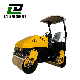 China Double Drum Honda Kubota Engine 1.5 Ton Road Roller Full Hydraulic Vibratory Road Roller Price manufacturer