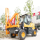 Free Shipping Hydraulic Photovoltaic Crawler Diesel Wheel Piling Auger Drilling Machine manufacturer