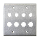 Precision Aluminum/Stainless Steel Fabricated Part/Punched Part/Stamped Part (JX028)