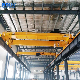 Large Span Single Girder Euro Overhead Crane 5t 10t 15t 20t Lifting Equipment Overhead Bridge Crane with Wire Rope Hoist manufacturer