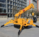  Mini 1t 3t 5t Telescopic Booms Spider Crawler Crane Mini Mobile Marine Spider