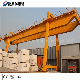 Dingya Marble Steel Factory Double Girder 5ton Mh Gantry Crane