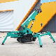  Mini Spider Crane Crawler Crane with Hydraulic Telescopic Outrigger Small Cranes Provided Construction Works 3 Ton Engine Hoist
