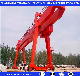 40t 50t 80t 100t Heavy Duty Construction Container Double Girder Gantry Crane with Winch Trolley, Cabin and Cable Reel, Spreader