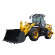 Liugong Official Pay Loader 3 Ton Small Wheel Loader with Backup Camera (Clg835h)