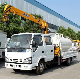 Isuzu 600p Double 2 Ton Truck-Mounted Crane 3.2tons 4tons with Water Tank