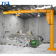  Txk 0.5t Electric Motorized Portal Jib Crane with 180 Degrees Rotate