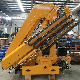  8 Ton Hydraulic Knuckle Boom Truck Mounted Foldable Articulated Crane Construction Machinery Equipment