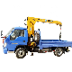 4 Ton Crane Machine Truck Mounted Mannufacturer Price Hydraulic Telescopic Booms