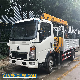 HOWO 4X2 116HP 3.2ton 8m Straight Boom Lifter Crane Truck manufacturer